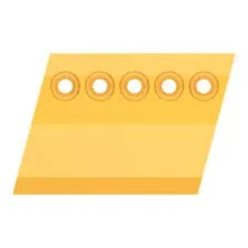 195-7232 Placă de uzură a segmentului de acoperire superioară cu șuruburi, LH