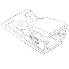 385-4813 Caterpillar 994390 A200 Long Offset Tooth