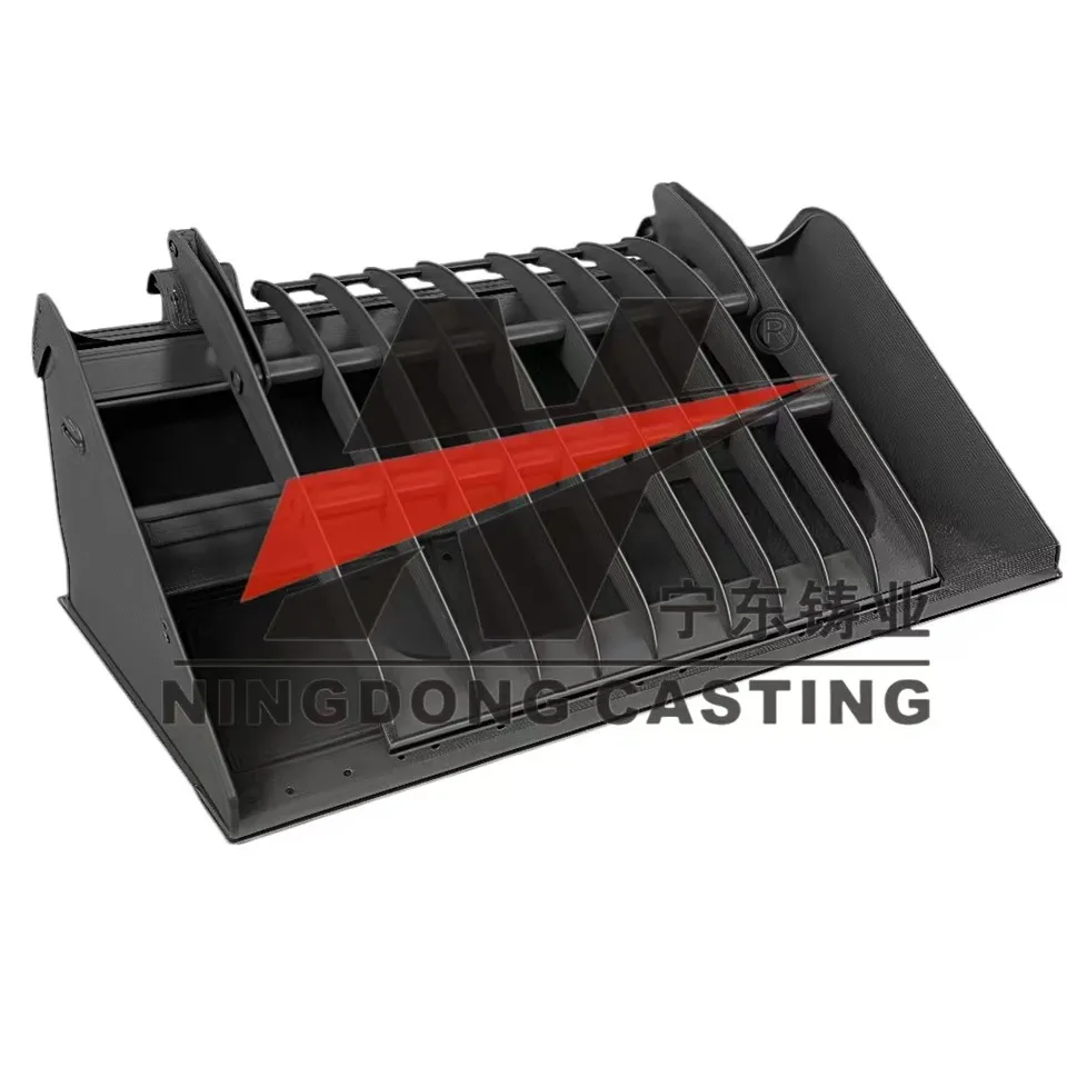 Găletă pentru deșeuri de încărcare Volvo – Tasare cu brațe de prindere pentru L220H